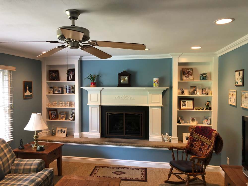 Built-in or fireplace mantle 4, Doyle Renovations project