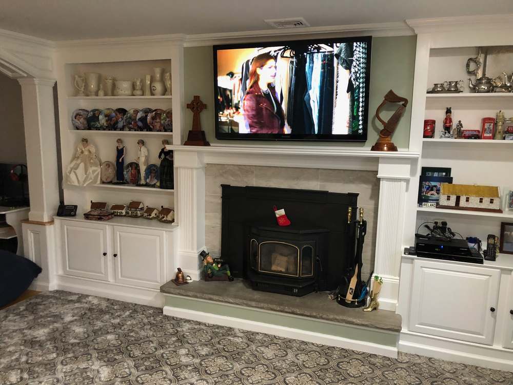 Built-in or fireplace mantle 5, Doyle Renovations project