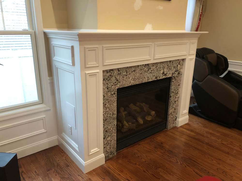 Built-in or fireplace mantle 9, Doyle Renovations project