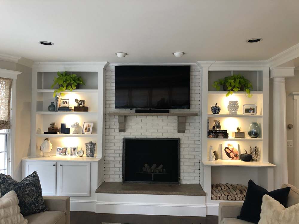 Built-in or fireplace mantle 23, Doyle Renovations project