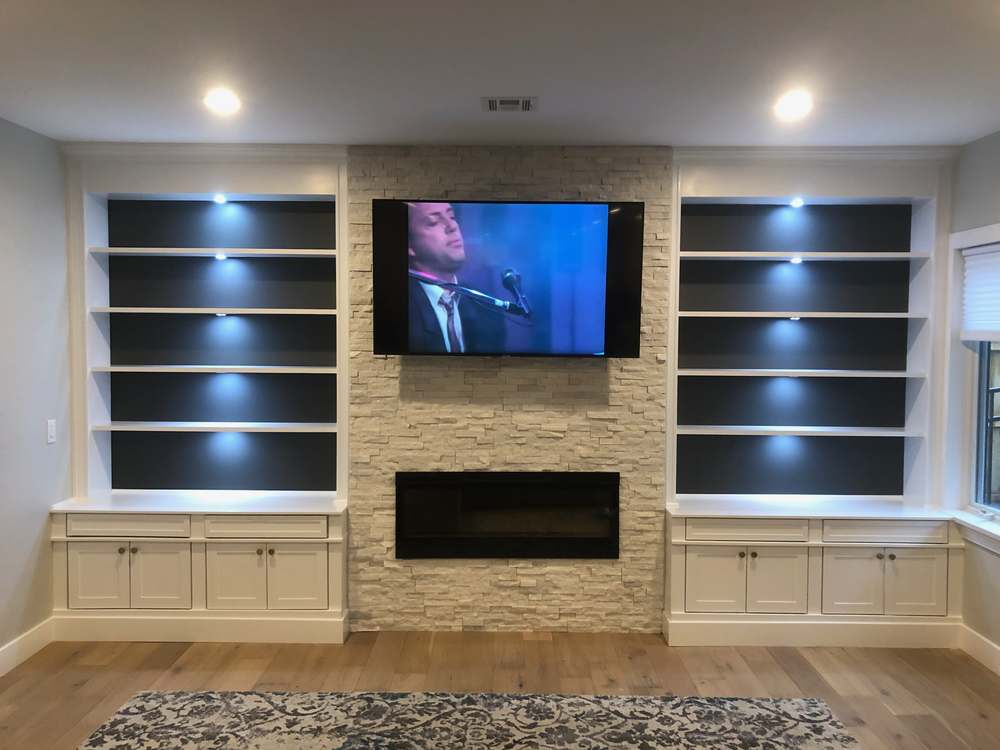 Built-in or fireplace mantle 25, Doyle Renovations project