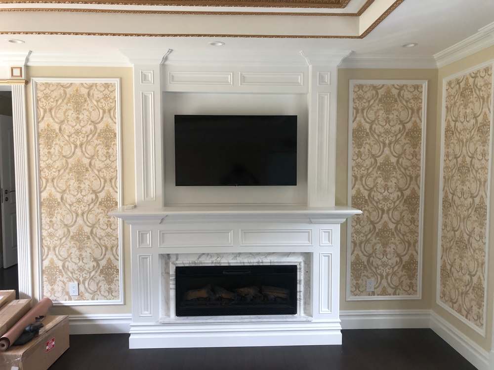 Built-in or fireplace mantle 26, Doyle Renovations project