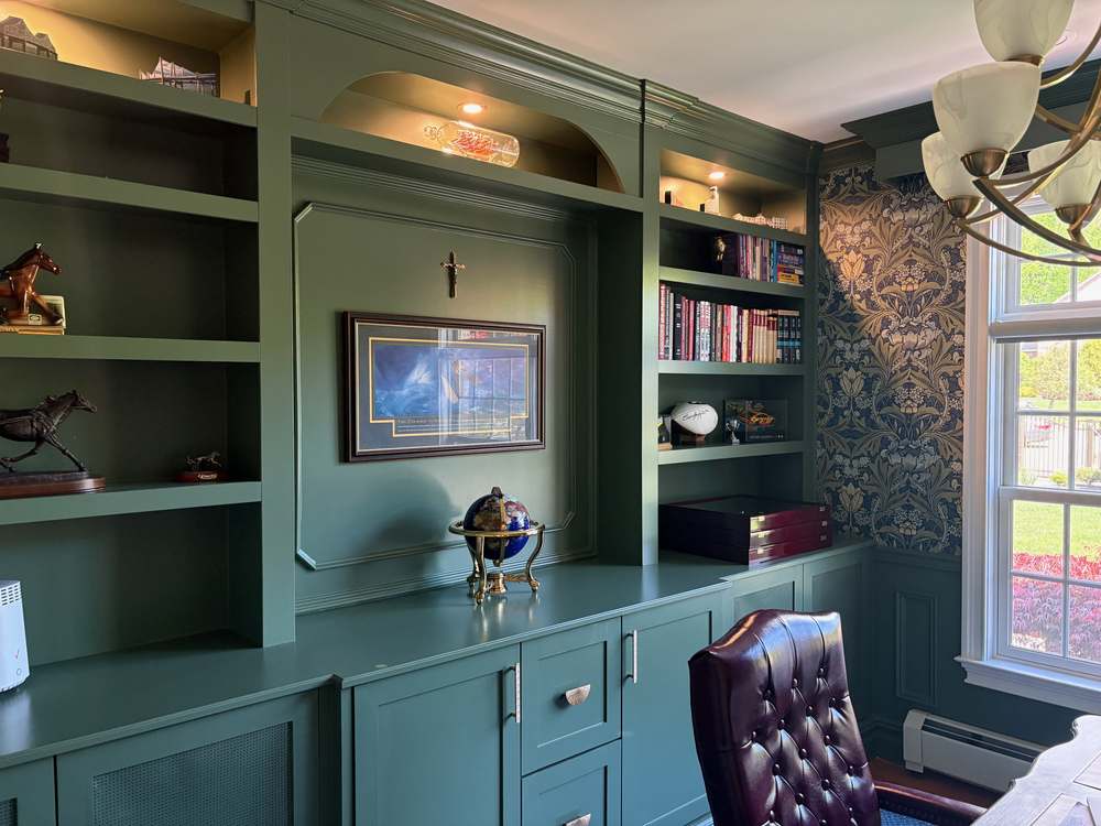 Built-in or fireplace mantle 34, Doyle Renovations project
