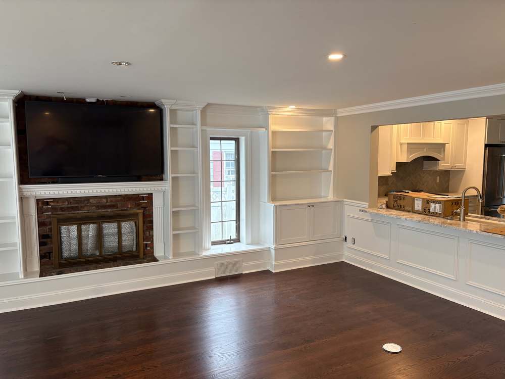 Built-in or fireplace mantle 35, Doyle Renovations project