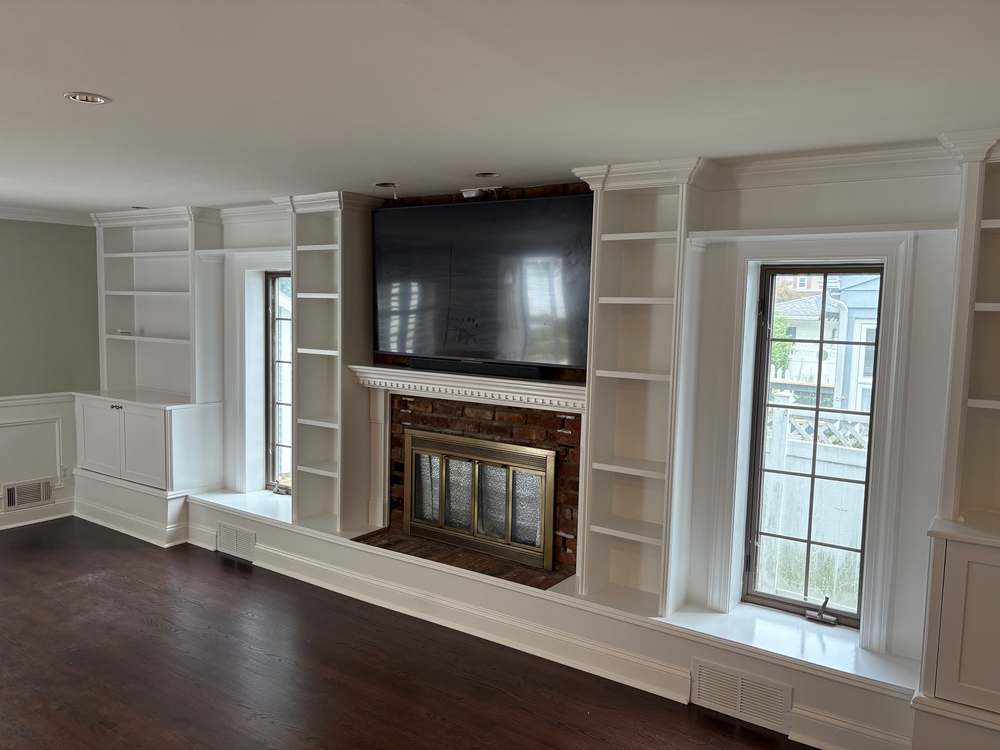 Built-in or fireplace mantle 36, Doyle Renovations project