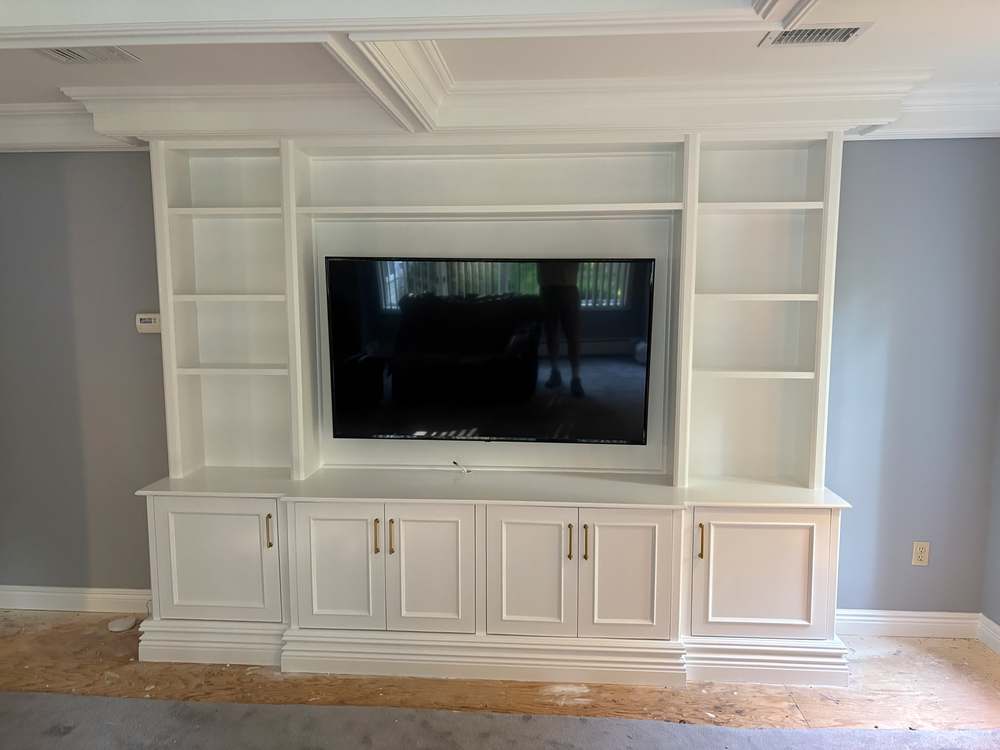 Built-in or fireplace mantle 37, Doyle Renovations project