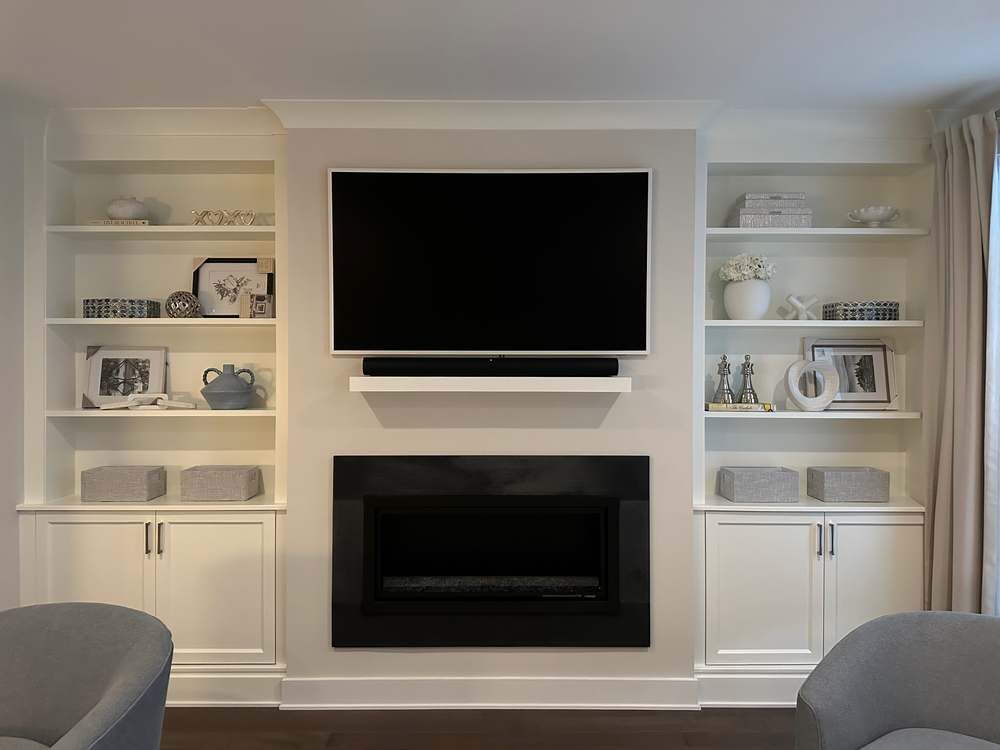 Built-in or fireplace mantle 38, Doyle Renovations project