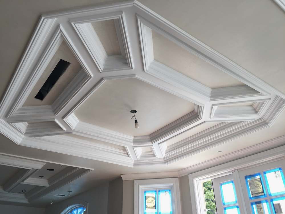 Coffered ceiling 5, Doyle Renovations project