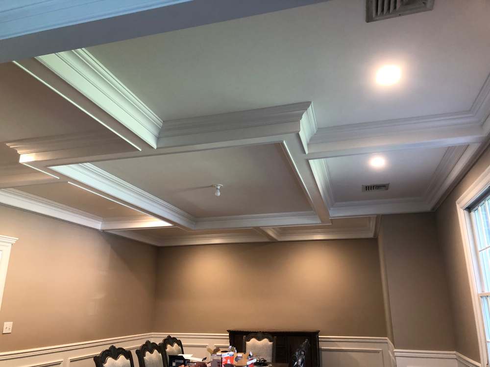 Coffered ceiling 10, Doyle Renovations project