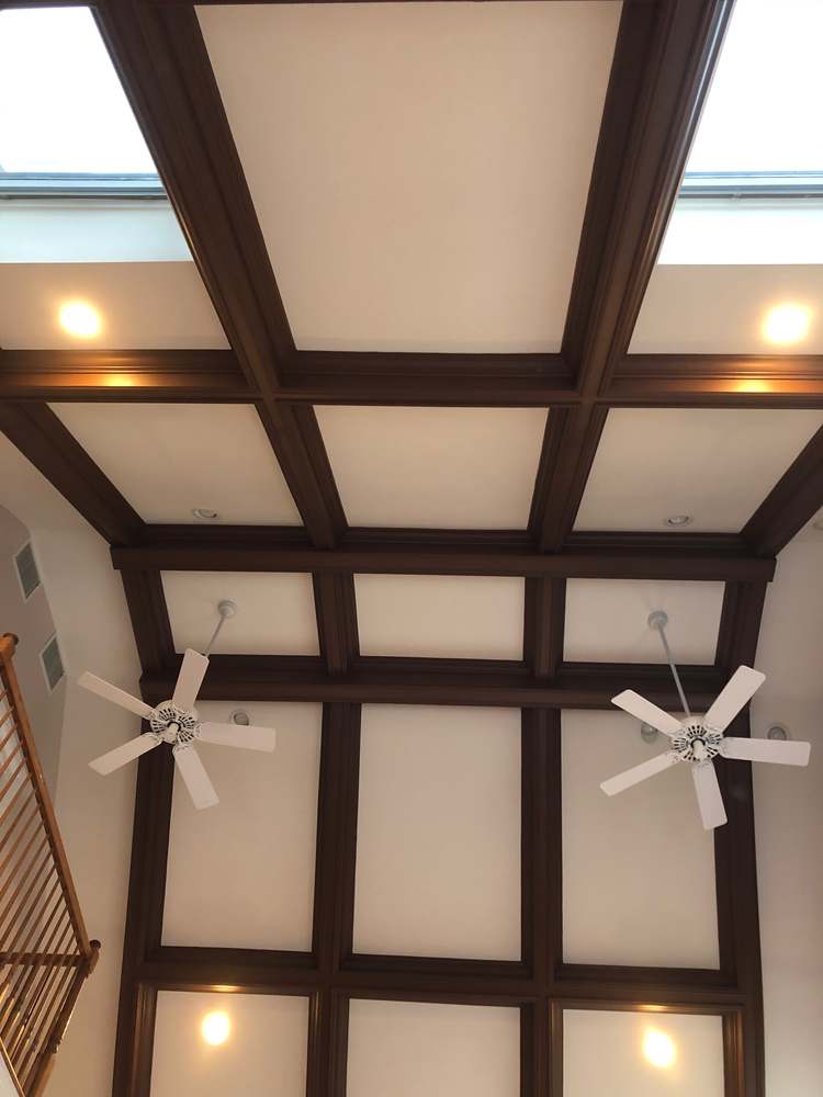 Coffered ceiling 12, Doyle Renovations project