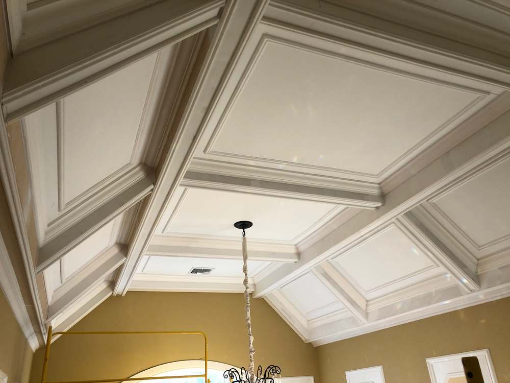 Coffered ceiling 14, Doyle Renovations project