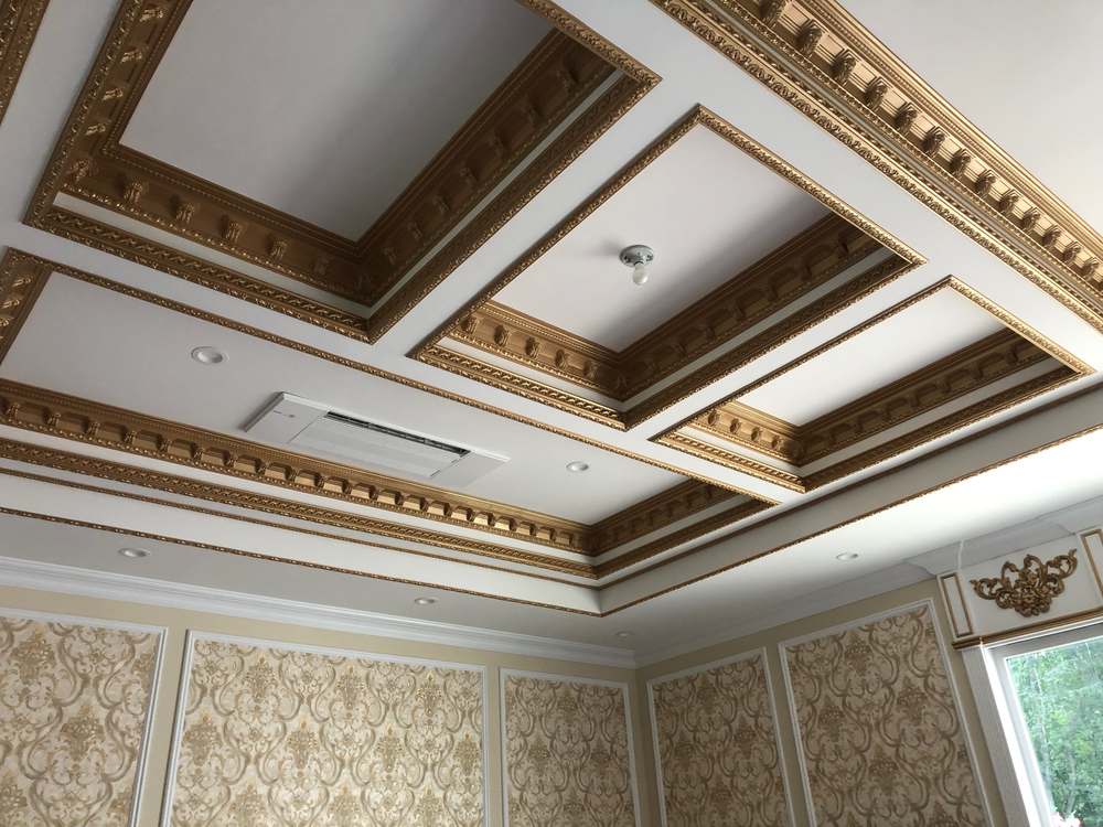 Coffered ceiling 18, Doyle Renovations project