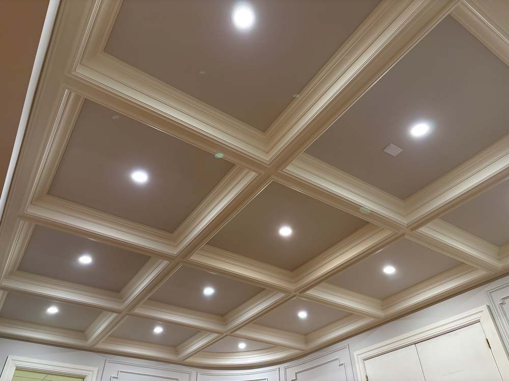 Coffered ceiling 21, Doyle Renovations project