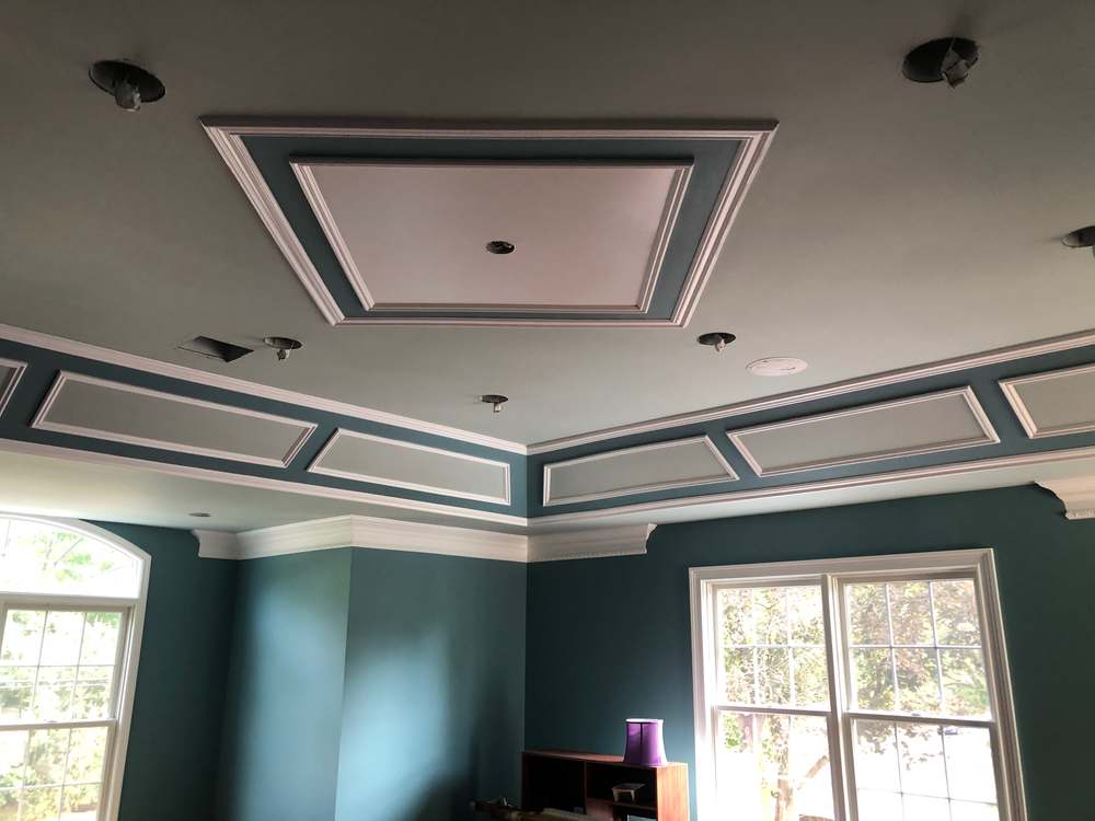Coffered ceiling 23, Doyle Renovations project