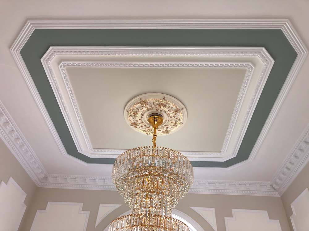 Coffered ceiling 24, Doyle Renovations project
