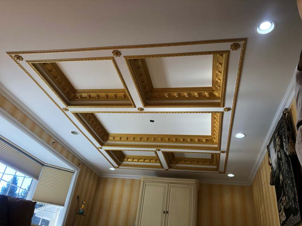 Coffered ceiling 28, Doyle Renovations project