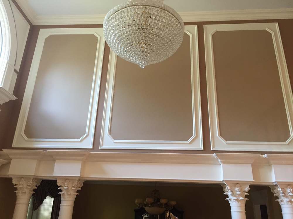 Crown molding or wainscoting 4, Doyle Renovations project