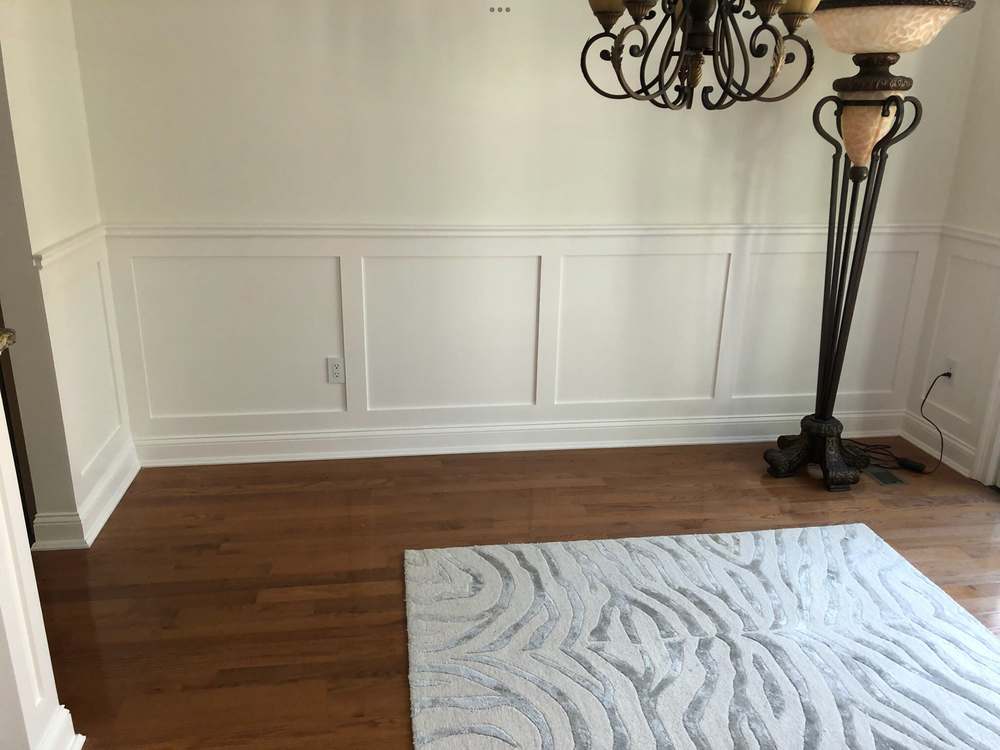Crown molding or wainscoting 9, Doyle Renovations project