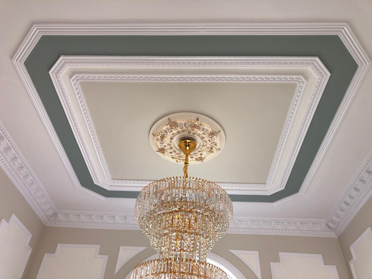 Coffered ceiling detail