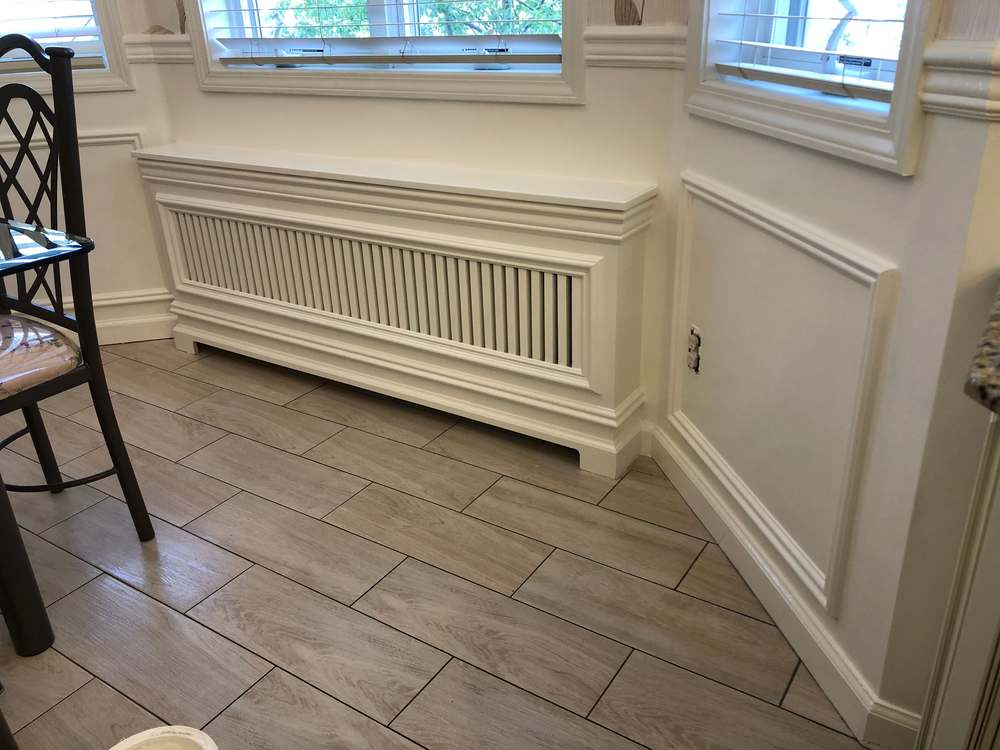 Custom radiator cover 6, Doyle Renovations project